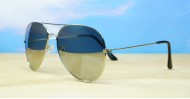Silver Mirror Aviators Aviator sunglasses L1106silver