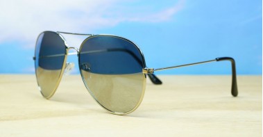 Silver Mirror Aviators
