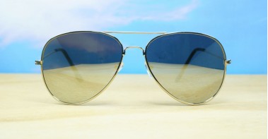 Silver Mirror Aviators