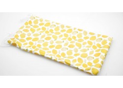 Lemon microfibre soft case with string pull