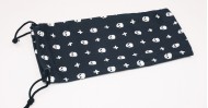Skulls Microfibre Sunglasses case with string pull x 12 Mens Sports Polarised Sunglasses