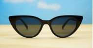 Alma Cat-eye Black NZ-eyewear- Polarised Sunglasses