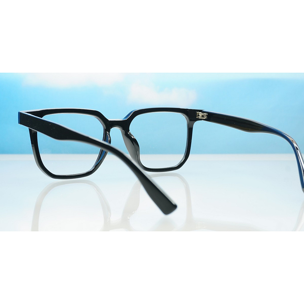 MIKLOS BLUE LIGHT GLASSES - GLOSS BLACK