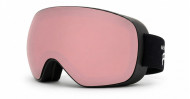 Unisex rose red UV400 snow goggles flat light NZ