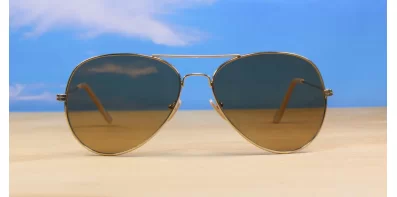 Gold Brown Aviator