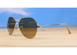 Gold Brown Aviator
