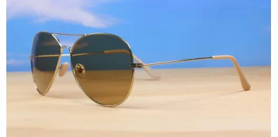 Gold Brown Aviator