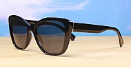 Misty cat-eye polarised sunglasses from Giselle with Category 3 super dark lenses