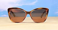 Misty cat-eye polarised sunglasses from Giselle with Category 3 super dark lenses