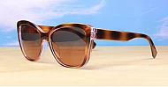Misty cat-eye polarised sunglasses from Giselle with Category 3 super dark lenses