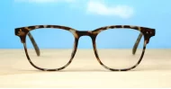 Classic black blue light glasses with smart gold detailing and strong steel hinges
