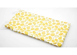 Lemon microfibre soft case with string pull