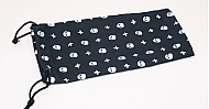 Skulls Microfibre Sunglasses case with string pull x 12 Mens Sports Polarised Sunglasses