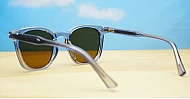 Manu small round vintage polarised sunglasses inner core wire temples several colours