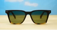 Amiri Tortoise polarised sunglasses gradient black tortoise frames G15 lenses
