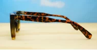 Amiri Tortoise polarised sunglasses gradient black tortoise frames G15 lenses