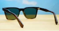 Amiri Tortoise polarised sunglasses gradient black tortoise frames G15 lenses