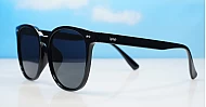 Large round women's polarised sunglasses in TR frames — Sloan by iPOP