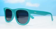 Bold chunky round polarised sunglasses in polycarbonate — Nova by iPOP