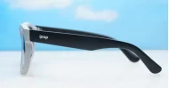 Bold chunky round polarised sunglasses in polycarbonate — Nova by iPOP