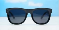 Bold chunky round polarised sunglasses in polycarbonate — Nova by iPOP