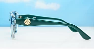 iPOP Maisie polarised soft cat eye sunglasses for women with gold inlay detail
