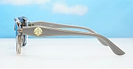 iPOP Maisie polarised soft cat eye sunglasses for women with gold inlay detail