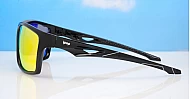Vanguard matte black wrap polarised sunglasses revo mirror lenses fishing boating