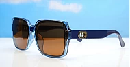  iPOP Willow women's rectangle polarised sunnies with super dark lenses