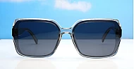  iPOP Willow women's rectangle polarised sunnies with super dark lenses