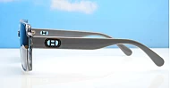  iPOP Willow women's rectangle polarised sunnies with super dark lenses