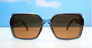  iPOP Willow women's rectangle polarised sunnies with super dark lenses