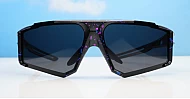 Outrider sports wrap polarised sunglasses wide temples side protection mirror lenses