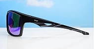 Vanguard matte black wrap polarised sunglasses revo mirror lenses fishing boating