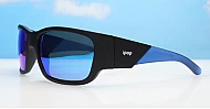 Outrider sports wrap polarised sunglasses wide temples side protection mirror lenses