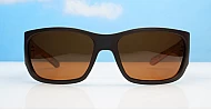Outrider sports wrap polarised sunglasses wide temples side protection mirror lenses