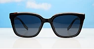 iPOP Skystep polarised cat eye sunnies in with silver temple detail