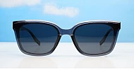 iPOP Skystep polarised cat eye sunnies in with silver temple detail