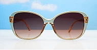 The Zaro bug-style UV400 sunglasses with generous coverage and stainless steel hinges