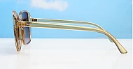The Zaro bug-style UV400 sunglasses with generous coverage and stainless steel hinges
