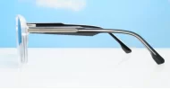 Avatar square aviator polarised sunglasses with superdark lenses and polycarbonate frames