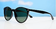 Aroha round feminine polarised sunglasses inner core wire temples several colours