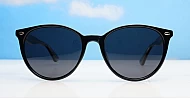 Aroha round feminine polarised sunglasses inner core wire temples several colours