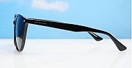 Aroha round feminine polarised sunglasses inner core wire temples several colours
