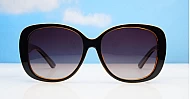 iPOP Ivy large round polarised sunglasses for women with oversized lenses