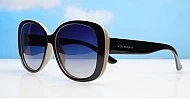 iPOP Ivy large round polarised sunglasses for women with oversized lenses
