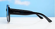 iPOP Ivy large round polarised sunglasses for women with oversized lenses
