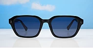 The Bobby unisex retro rectangle UV400 sunglasses with silver accents in three colours