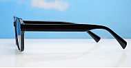 The Bobby unisex retro rectangle UV400 sunglasses with silver accents in three colours
