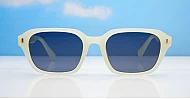 The Bobby unisex retro rectangle UV400 sunglasses with silver accents in three colours